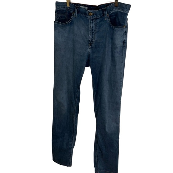 Alberto Luxury T400 Regular Slim Fit Jeans Light Tencel Denim 36 x 34 like new - Picture 1 of 10